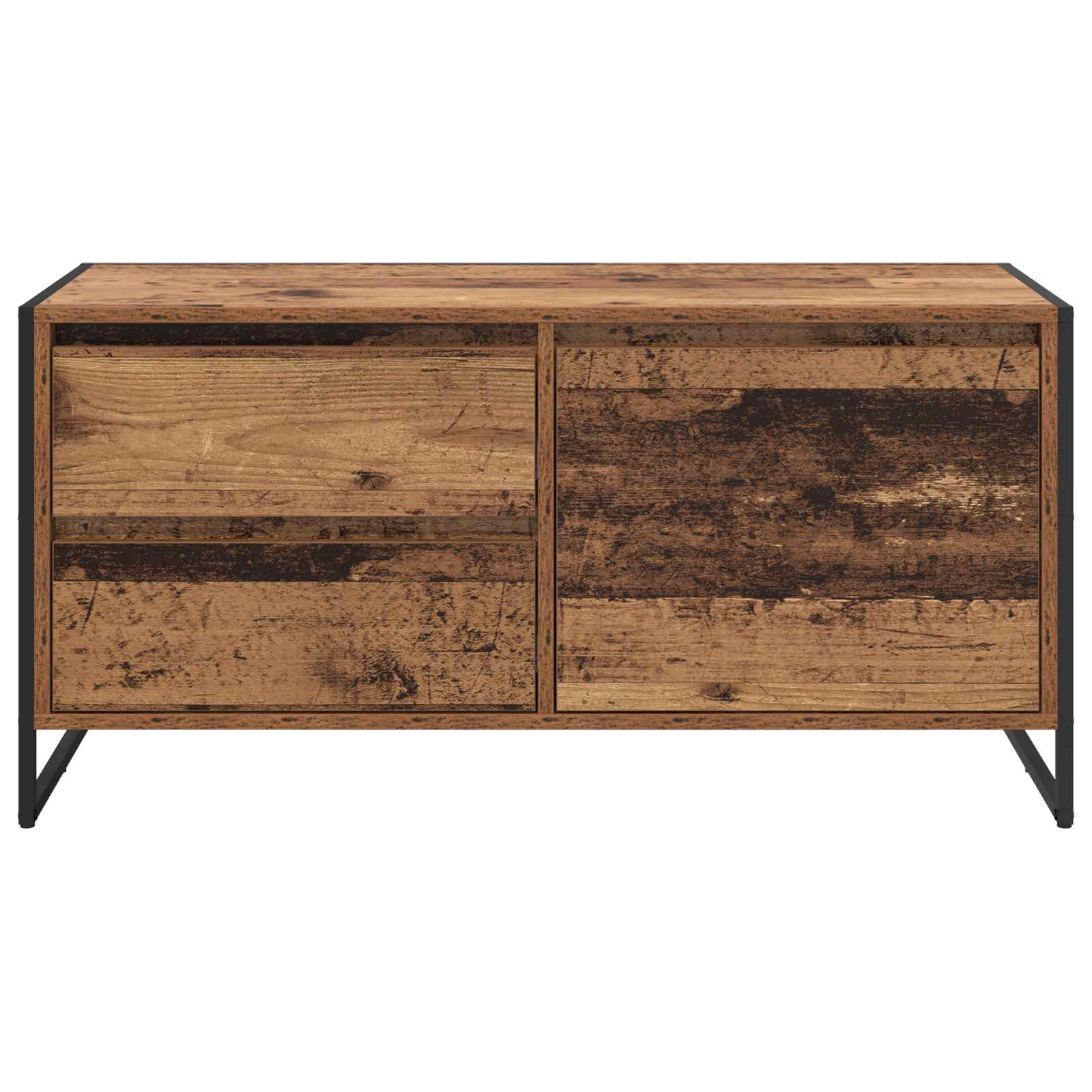 TV-skab Gammelt træ 100 x 36 x 49,5 cm Konstrueret træ