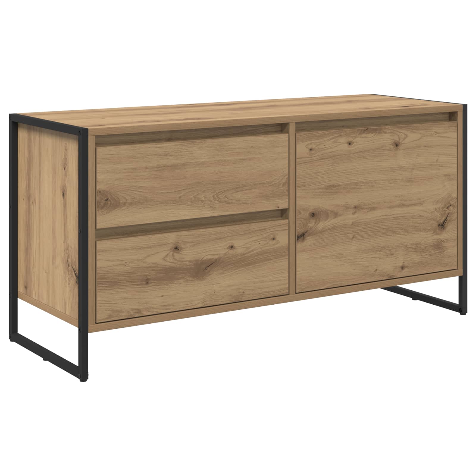 TV-skab Artisan eg 100 x 36 x 49,5 cm Konstrueret træ