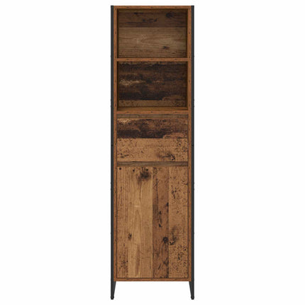 Bogskab Gammelt træ 43 x 36 x 150,5 cm Konstrueret træ
