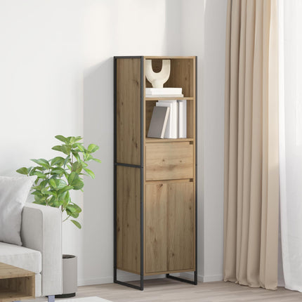 Bogskab Artisan eg 43 x 36 x 150,5 cm Konstrueret træ