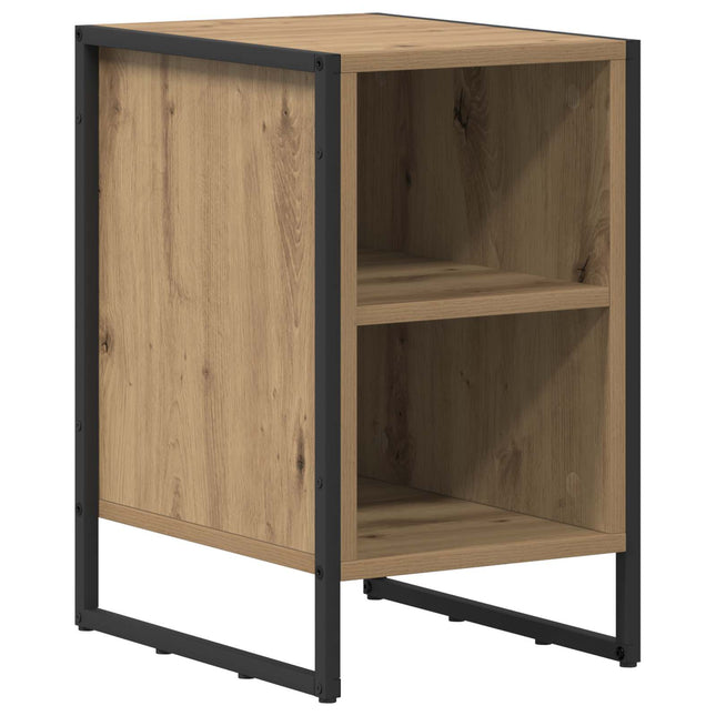 Sengebord Artisan eg 39,5 x 30 x 50 cm Konstrueret træ