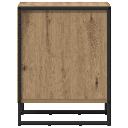 Sengebord 2 stk. Artisan eg 39,5 x 30 x 50 cm Konstrueret træ