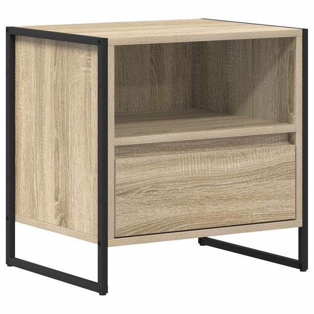 Sengebord Sonoma 50 x 39,5 x 50 cm Konstrueret træ