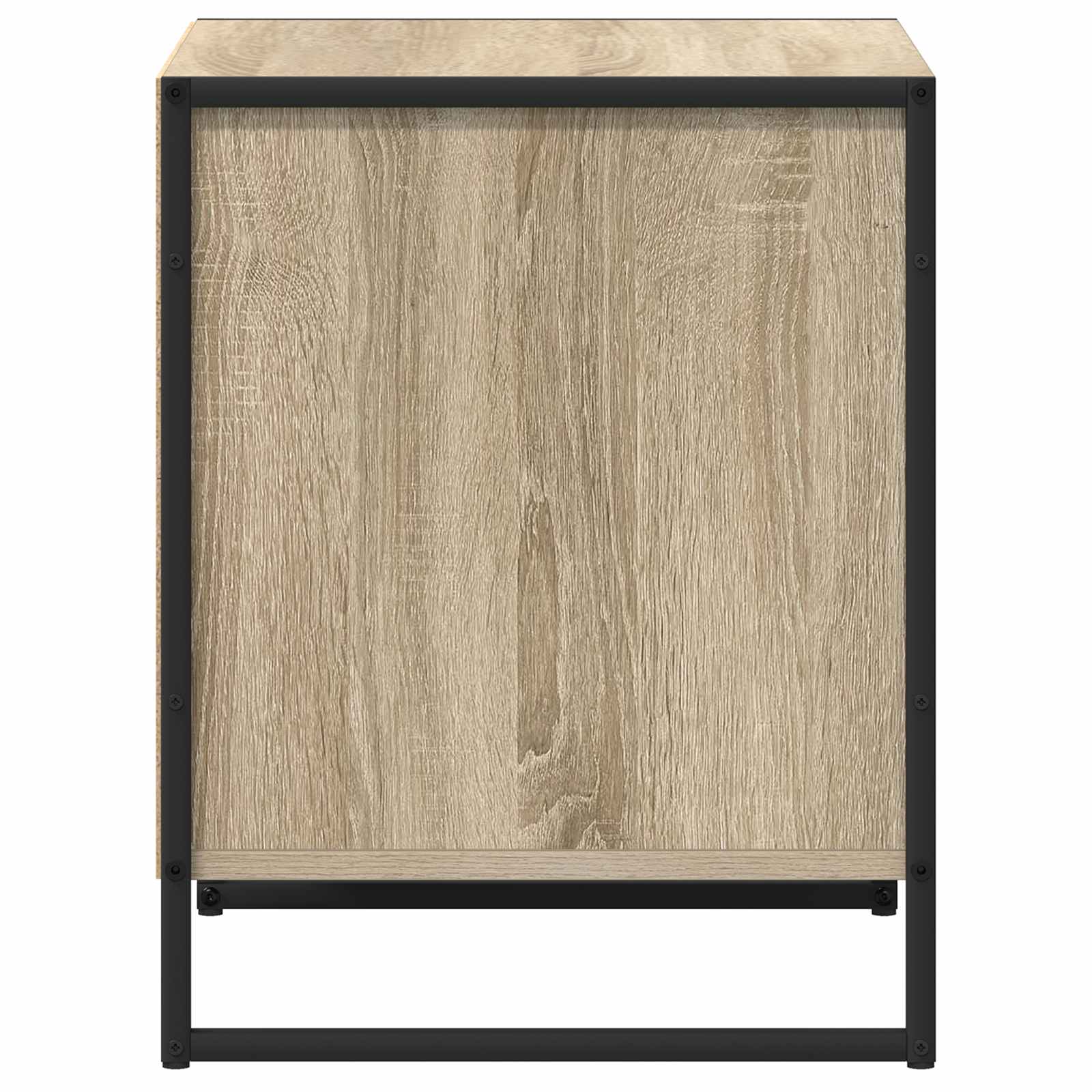 Sengebord 2 pcs Sonoma 50 x 39,5 x 50 cm Konstrueret træ