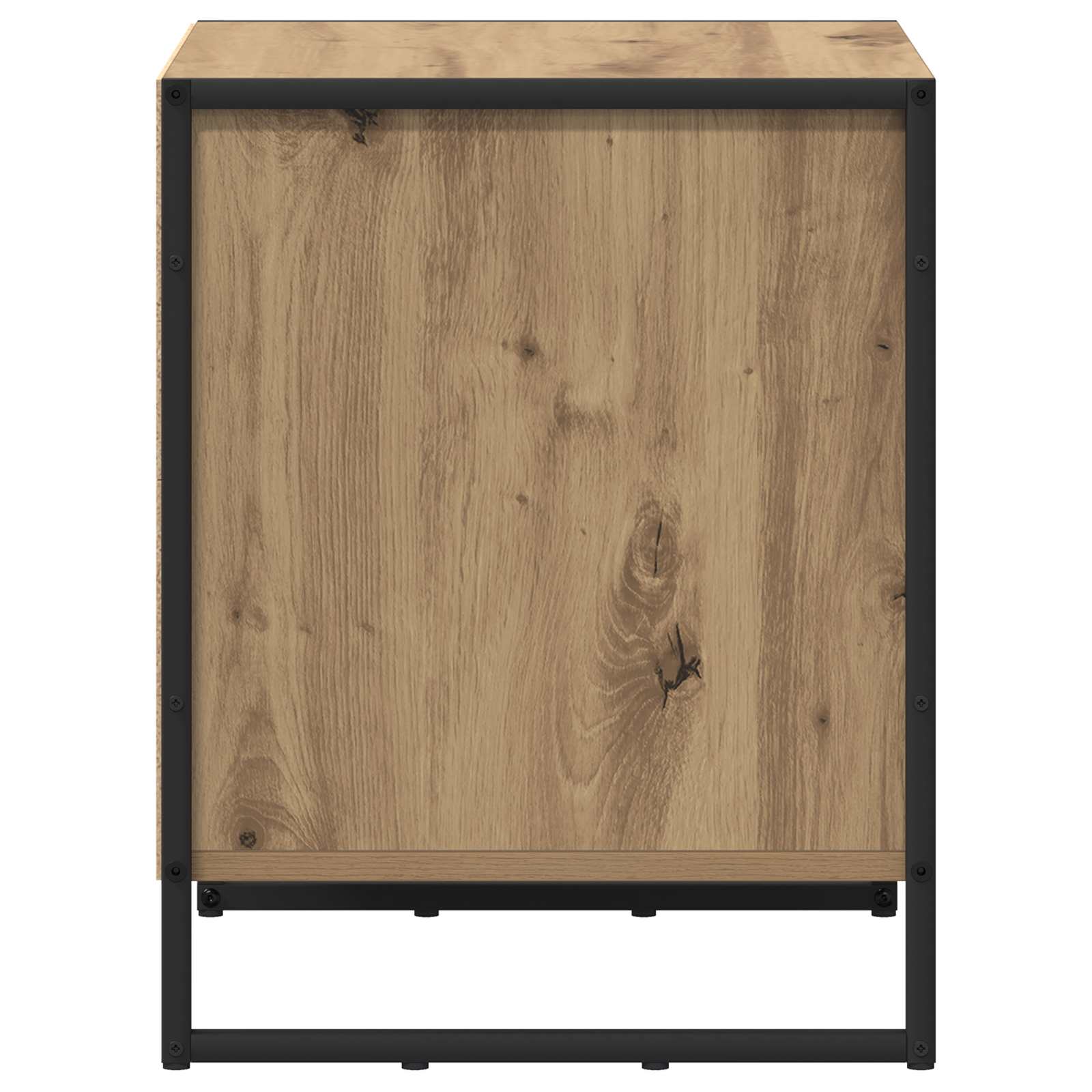 Sengebord 2 pcs Artisan eg 50 x 39,5 x 50 cm Konstrueret træ