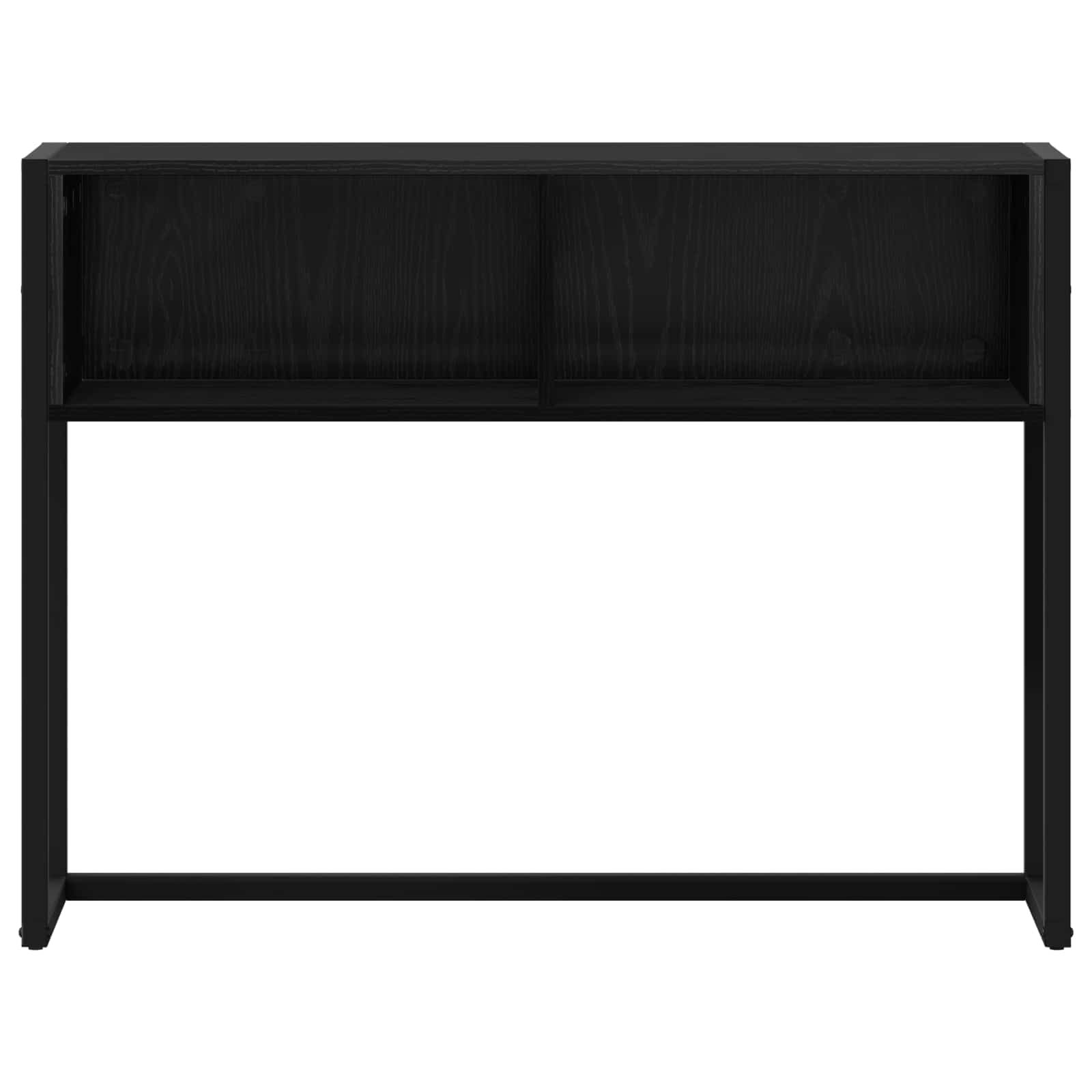 Endebord Sort eg 100 x 36 x 75 cm Konstrueret træ