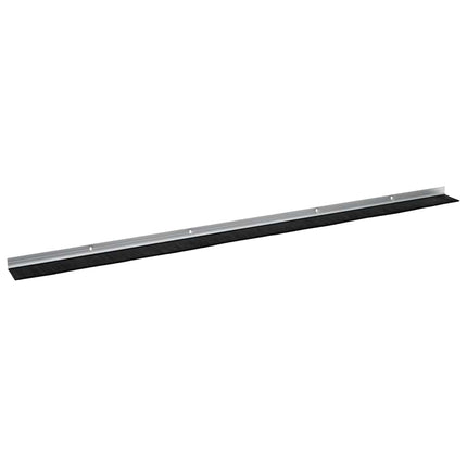 Skruemonterede dørbørste tætninger 6 pcs Sølv 100 cm
