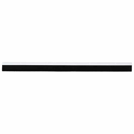 Skruemonterede dørbørste tætninger 2 pcs Hvid 100 cm