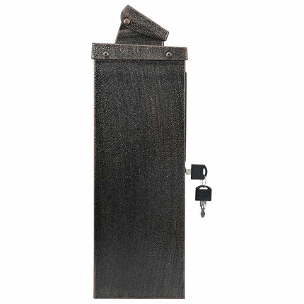 Væghængt Postkasse Bronze 29 x 13 x 41 cm Gustt aluminium