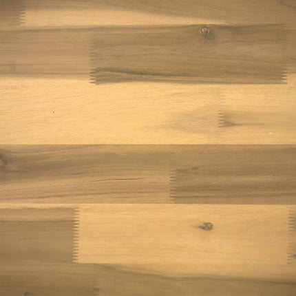 Dobbelt Sengestel med Hovedgærde ROSTOCK Hvid 200 x 200 cm