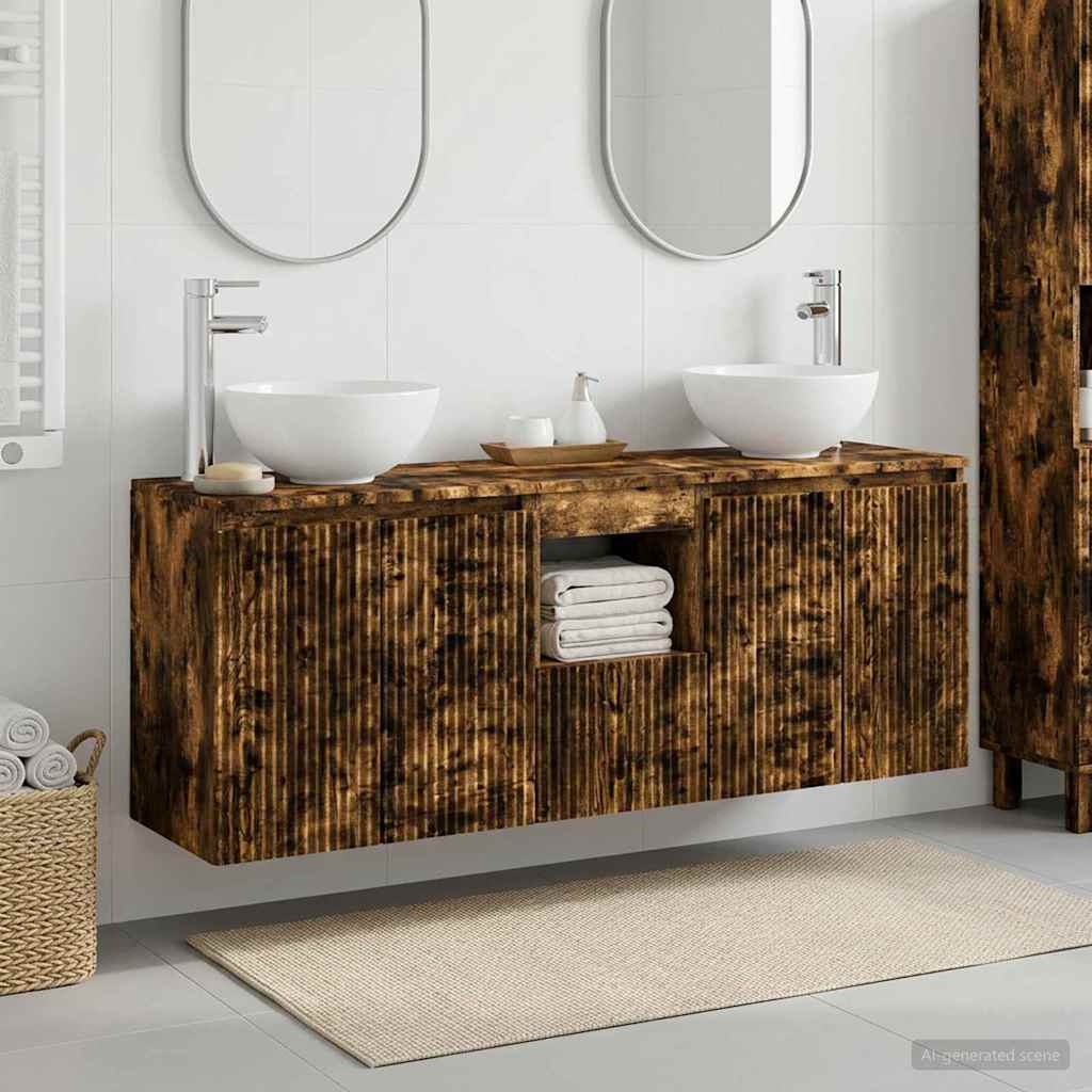 Badevrelsesskabst 3 stk. Rget eg 49,5 x 41 x 64,5 cm