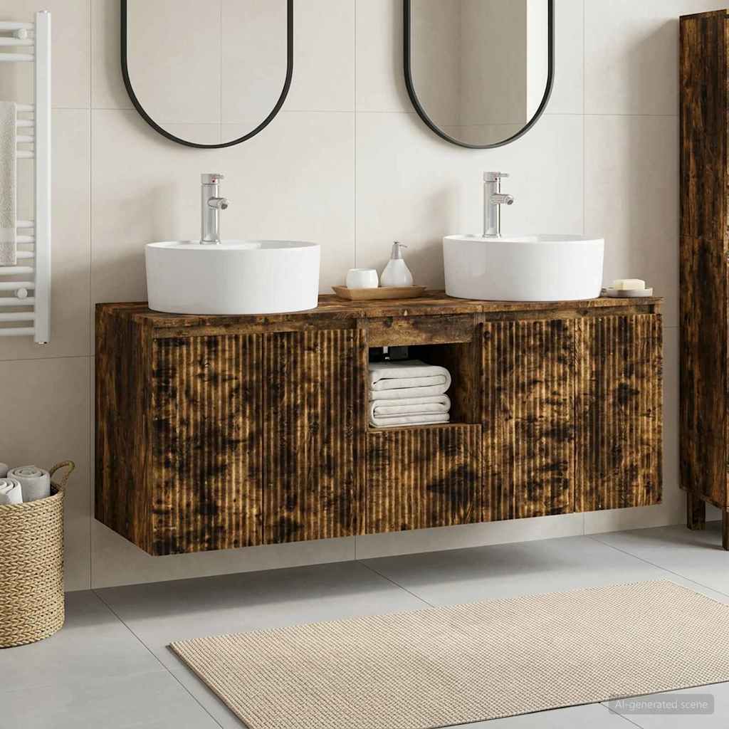 Badevrelsesskabst 3 stk. Rget eg 49,5 x 44,5 x 65 cm