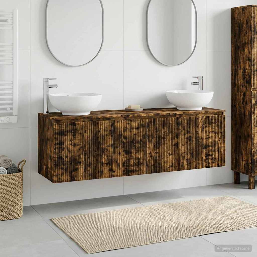 Badevrelsesskabst 3 stk. Rget eg 49,5 x 44,5 x 65 cm