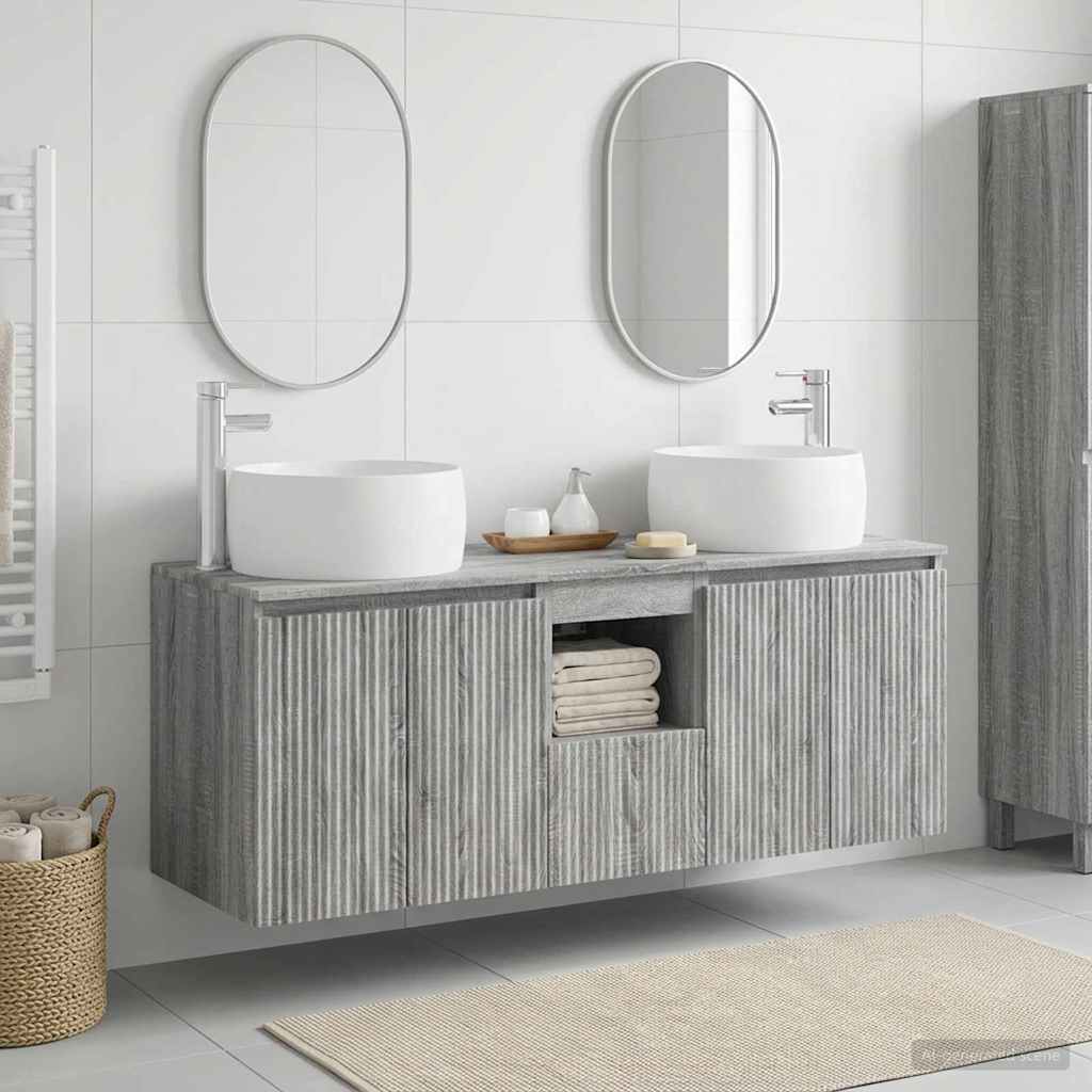 Badevrelsesskabst 3 stk. Gr Sonoma 49,5 x 44,5 x 66 cm