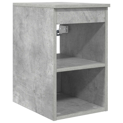 Badeværelsesskabsæt 3 stk. Betongrå 49,5 x 35 x 63 cm