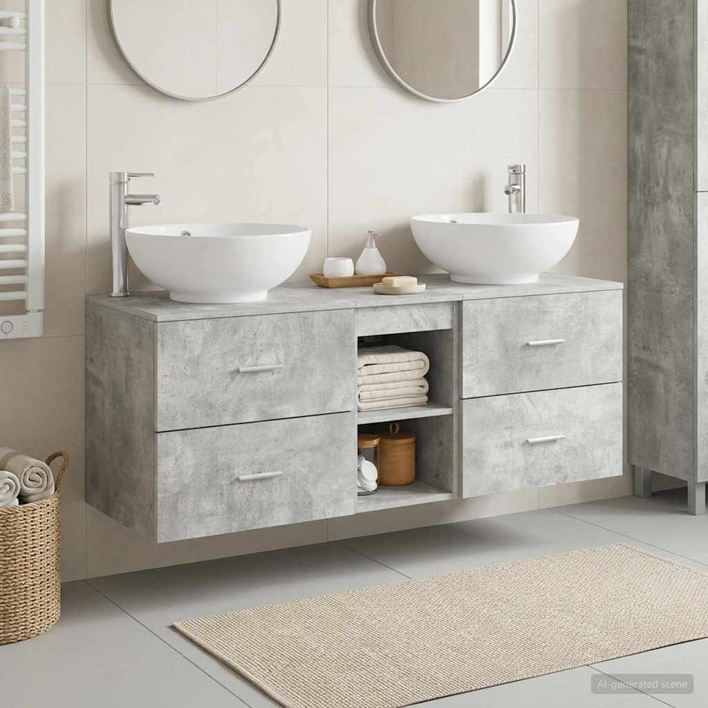 Badevrelsesmbel st 3 stk. Betongr 49,5 x 44,5 x 65 cm