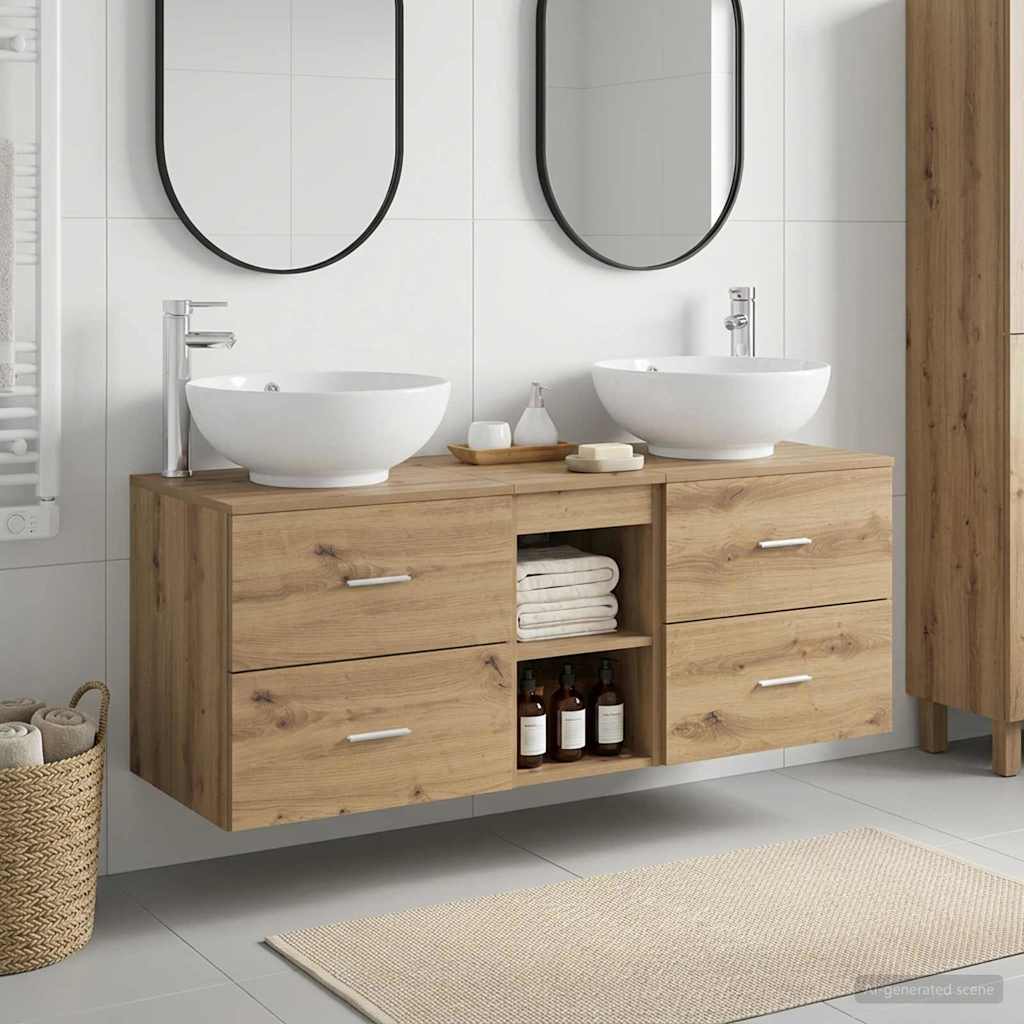 Badevrelsesmbel st 3 stk. Artisan-eg 49,5 x 44,5 x 65 cm