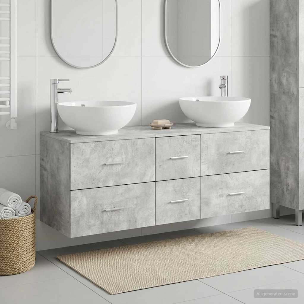 Badevrelsesmbel st 3 stk. Betongr 49,5 x 44,5 x 65 cm