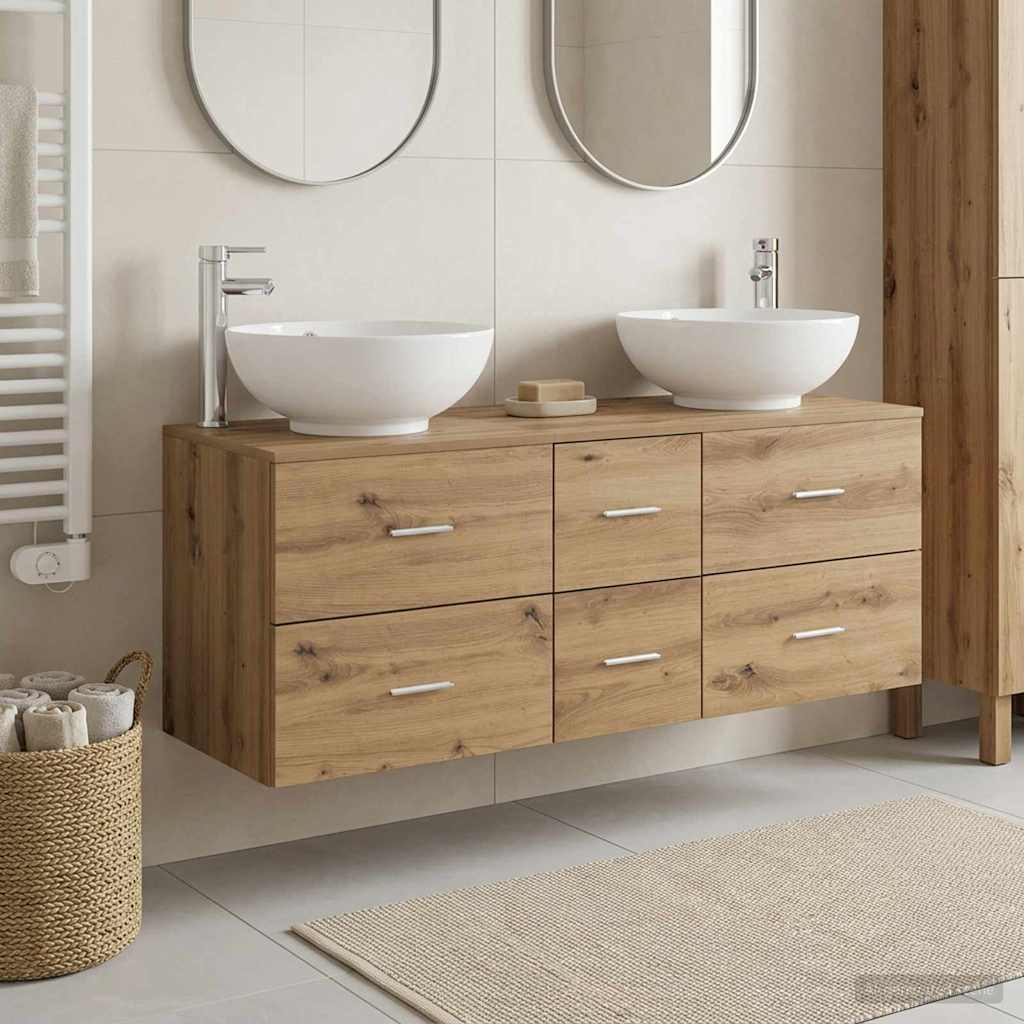 Badevrelsesmbel st 3 stk. Artisan-eg 49,5 x 44,5 x 65 cm
