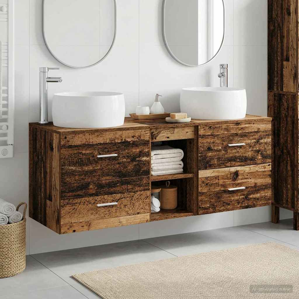 Badevrelsesmbel st 3 stk. Gammelt tr 49,5 x 44,5 x 66 cm