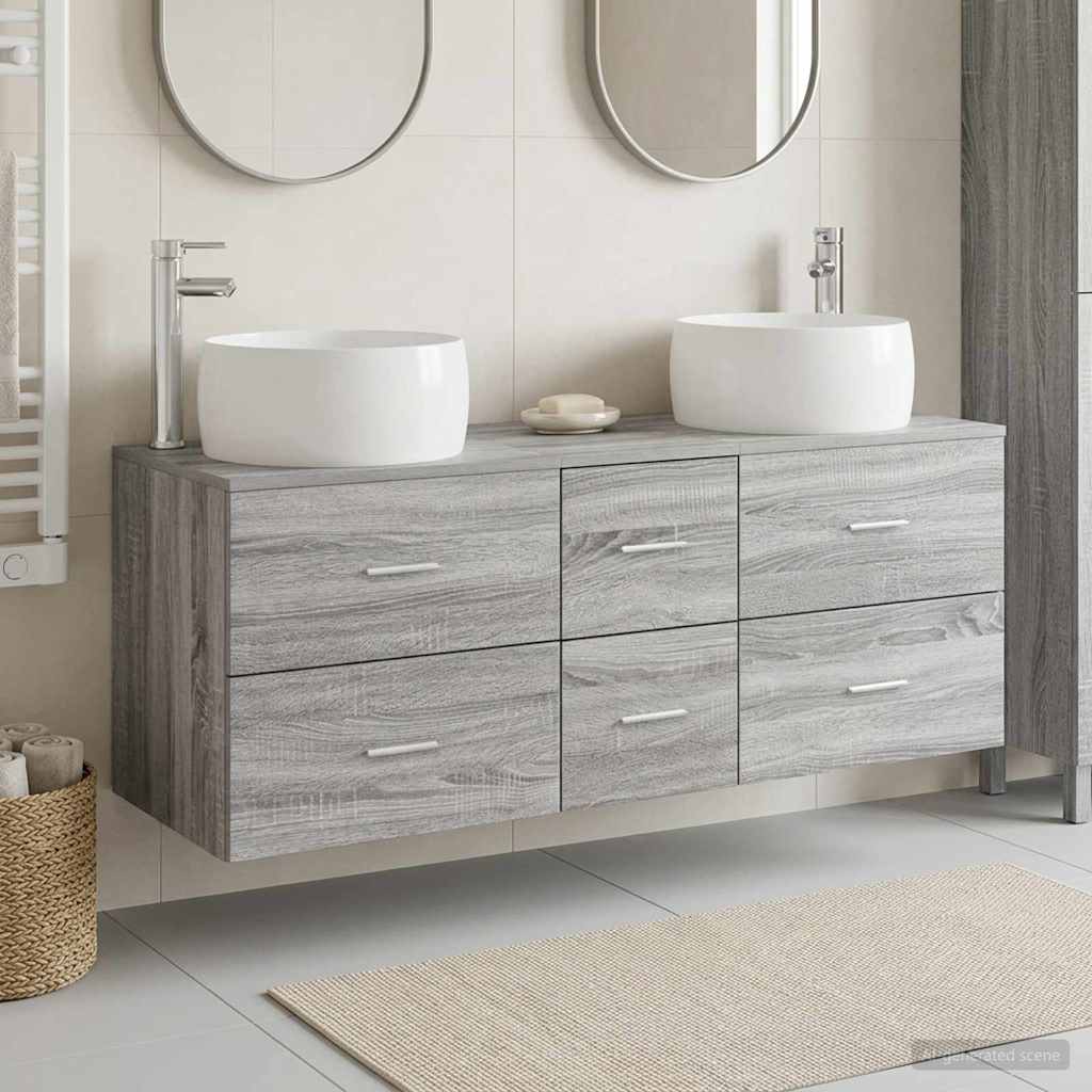 Badevrelsesmbel st 3 stk. Gr Sonoma 49,5 x 44,5 x 66 cm