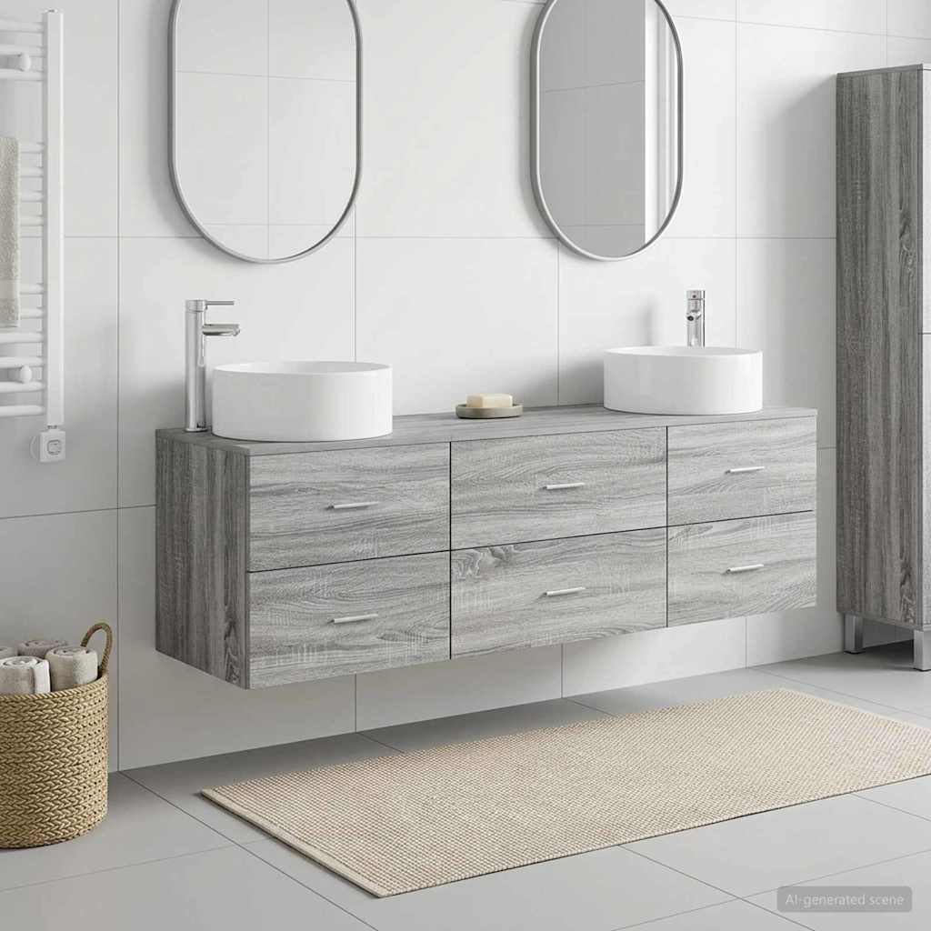 Badevrelsesmbel st 3 stk. Gr Sonoma 49,5 x 44,5 x 65,5 cm