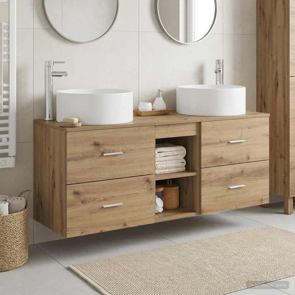 Badevrelsesmbel st 3 stk. Artisan-eg 49,5 x 44,5 x 65,5 cm