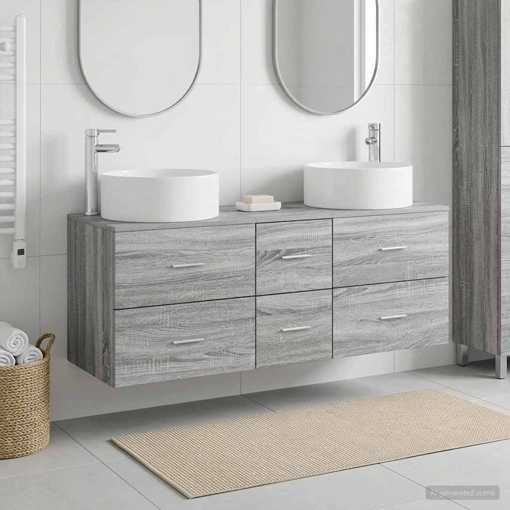 Badevrelsesmbel st 3 stk. Gr Sonoma 49,5 x 44,5 x 65,5 cm