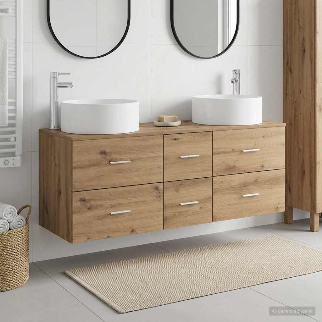 Badevrelsesmbel st 3 stk. Artisan-eg 49,5 x 44,5 x 65,5 cm