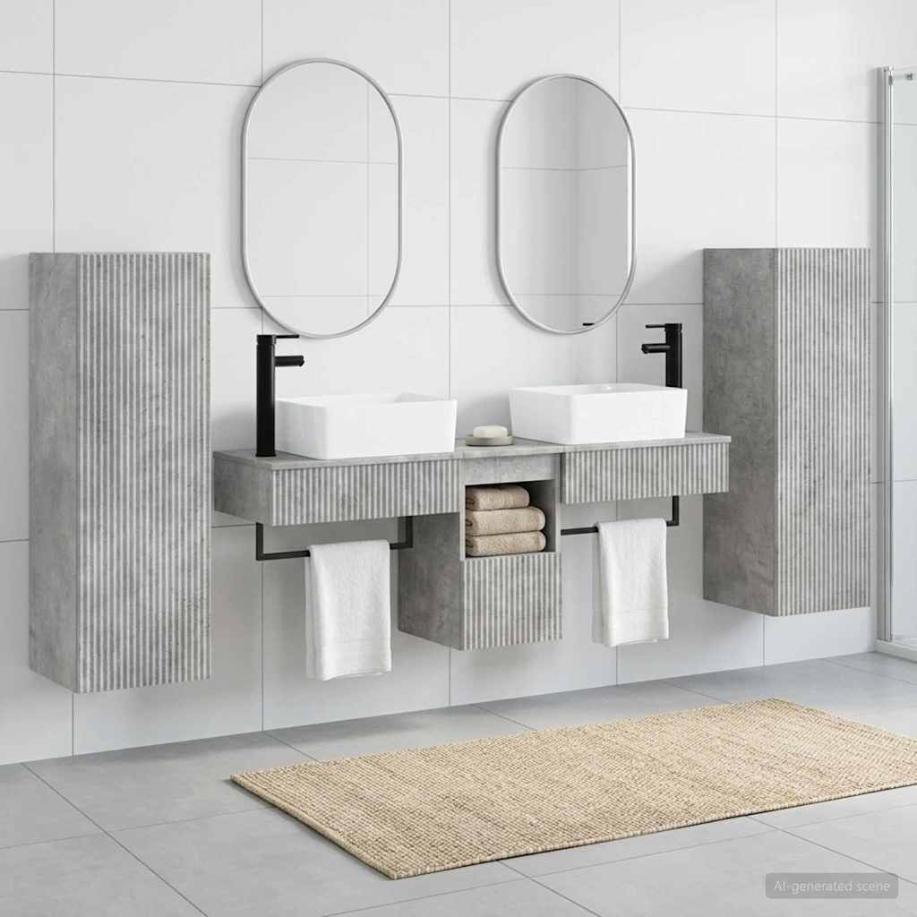 Badevrelsesmbel st 5 stk. Betongr 33 x 34,5 x 100 cm
