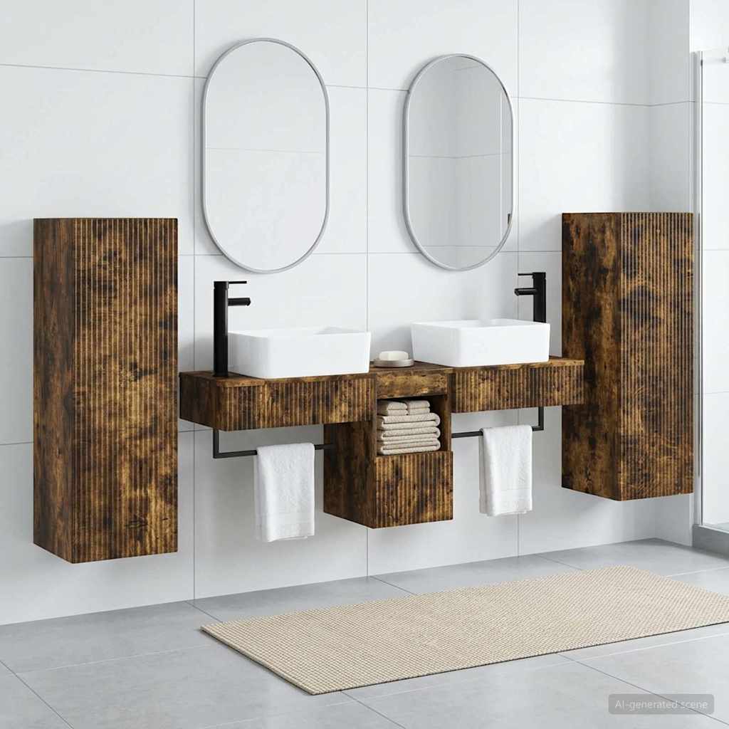 Badevrelsesmbel st 5 stk. Rget eg 33 x 34,5 x 100 cm