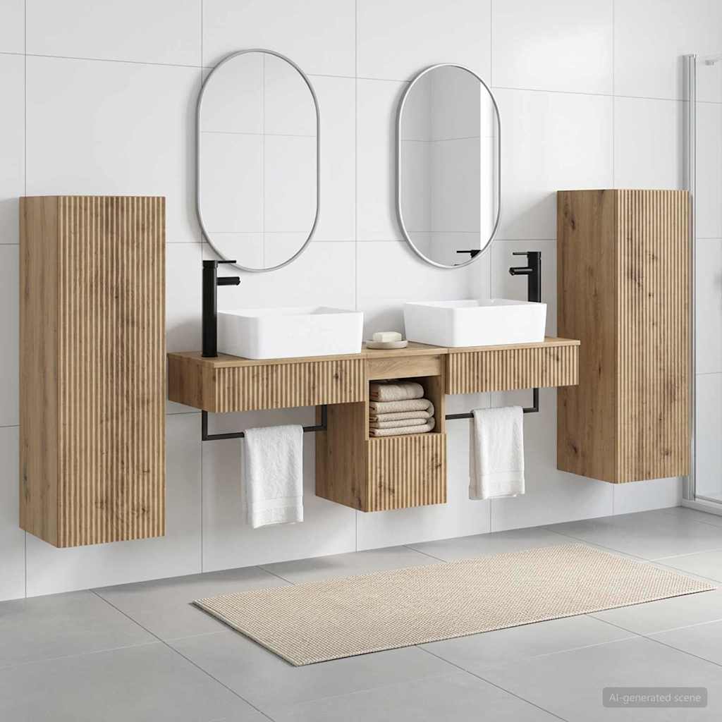Badevrelsesmbel st 5 stk. Artisan-eg 33 x 34,5 x 100 cm