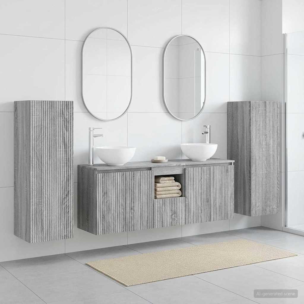 Badevrelsesmbel st 5 stk. Gr Sonoma 33 x 34,5 x 100 cm