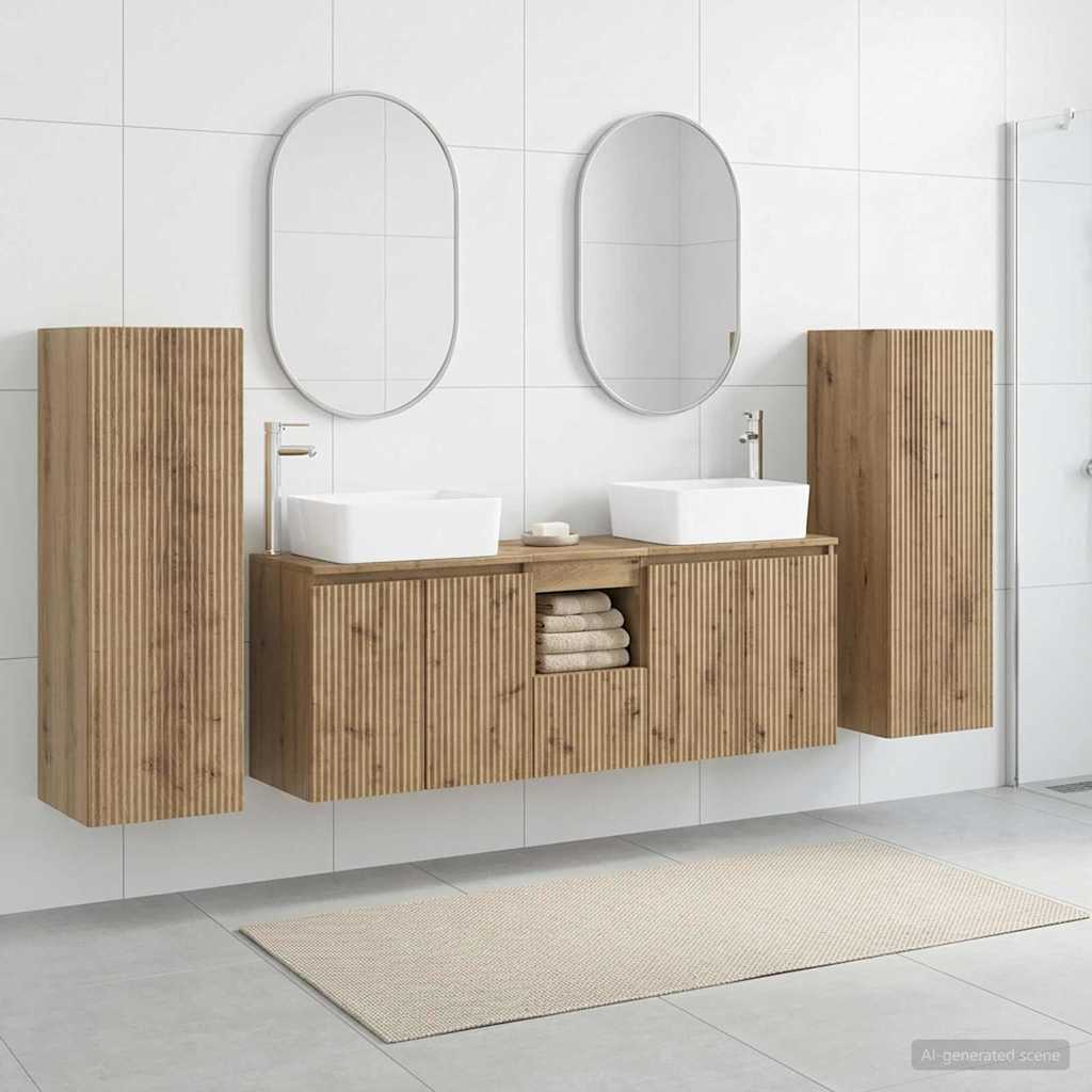 Badevrelsesmbel st 5 stk. Artisan-eg 33 x 34,5 x 100 cm