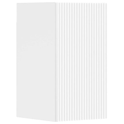 Badeværelsesmøbel sæt 3 stk. Hvid 33 x 34,5 x 160 cm