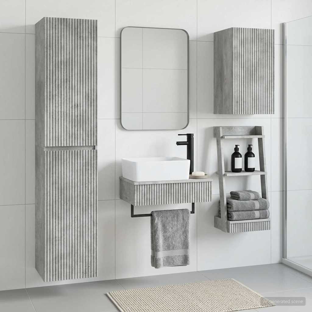 Badevrelsesmbel st 3 stk. Betongr 33 x 34,5 x 160 cm
