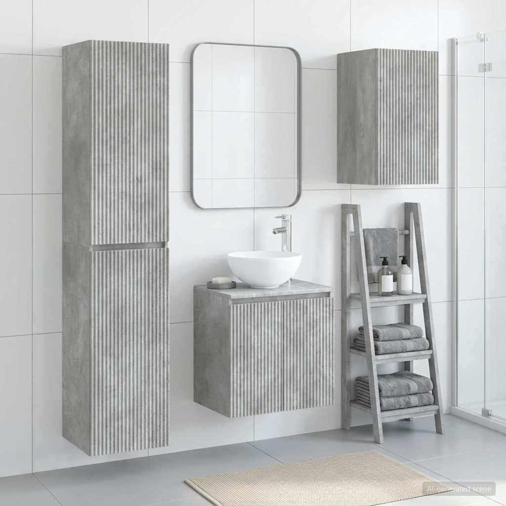 Badevrelsesmbel st 3 stk. Betongr 33 x 34,5 x 160 cm