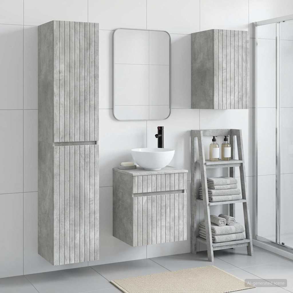 Badevrelsesmbel st 3 stk. Betongr 33 x 34,5 x 160 cm