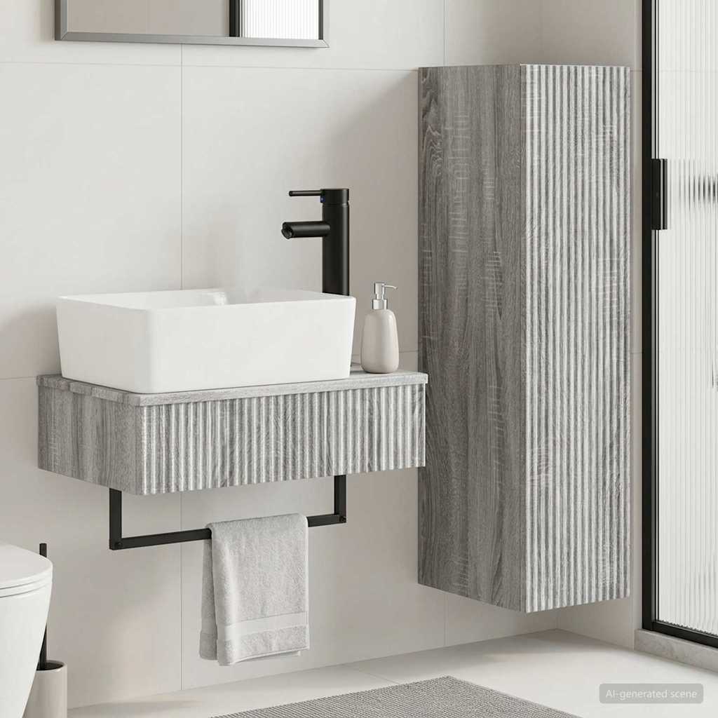 Badevrelsesmbel st 2 stk. Gr Sonoma 33 x 34,5 x 100 cm