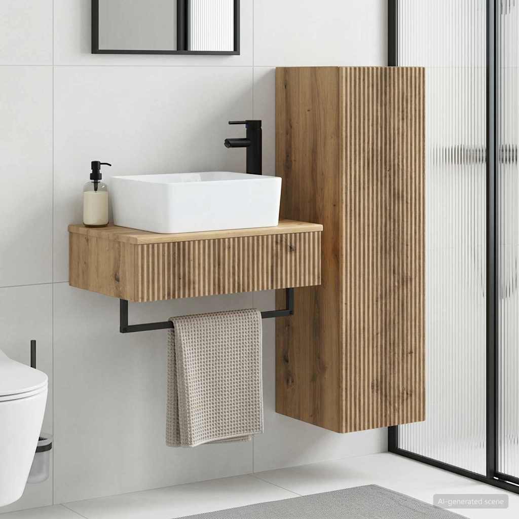 Badevrelsesmbel st 2 stk. Artisan-eg 33 x 34,5 x 100 cm