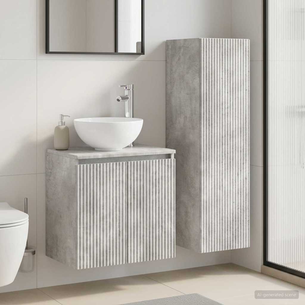 Badevrelsesmbel st 2 stk. Betongr 33 x 34,5 x 100 cm