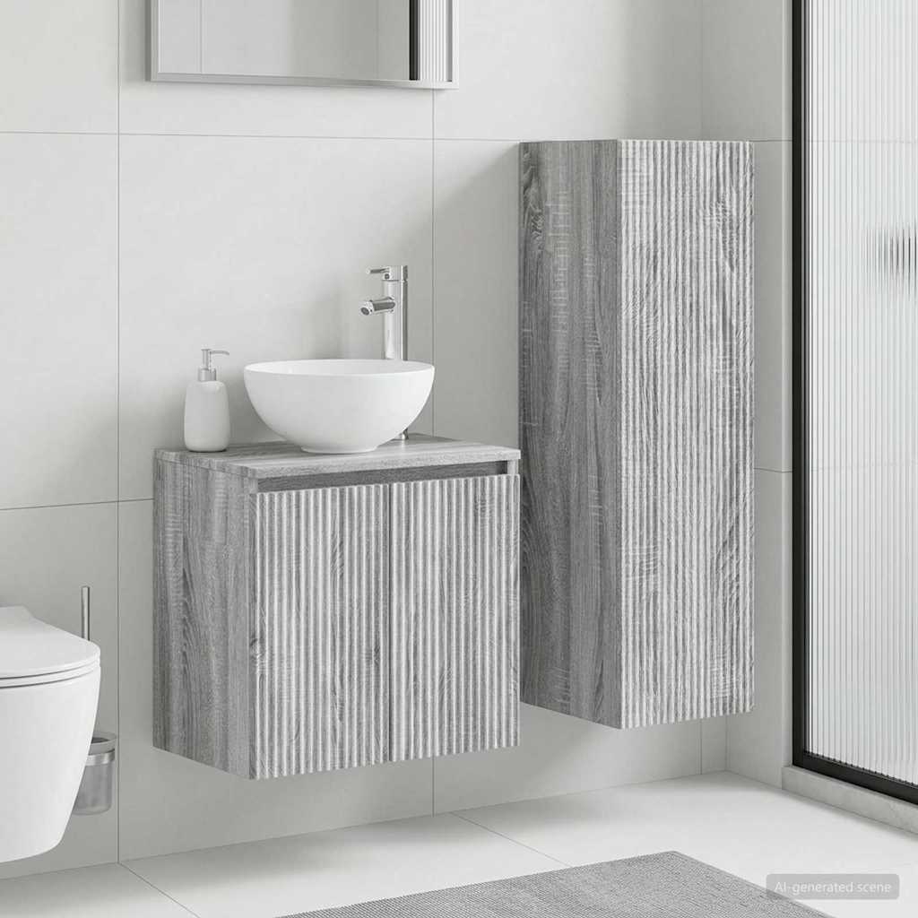 Badevrelsesmbel st 2 stk. Gr Sonoma 33 x 34,5 x 100 cm