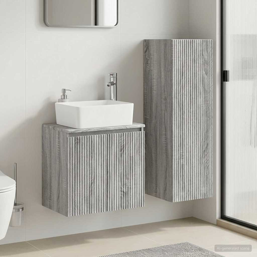 Badevrelsesmbel st 2 stk. Gr Sonoma 33 x 34,5 x 100 cm