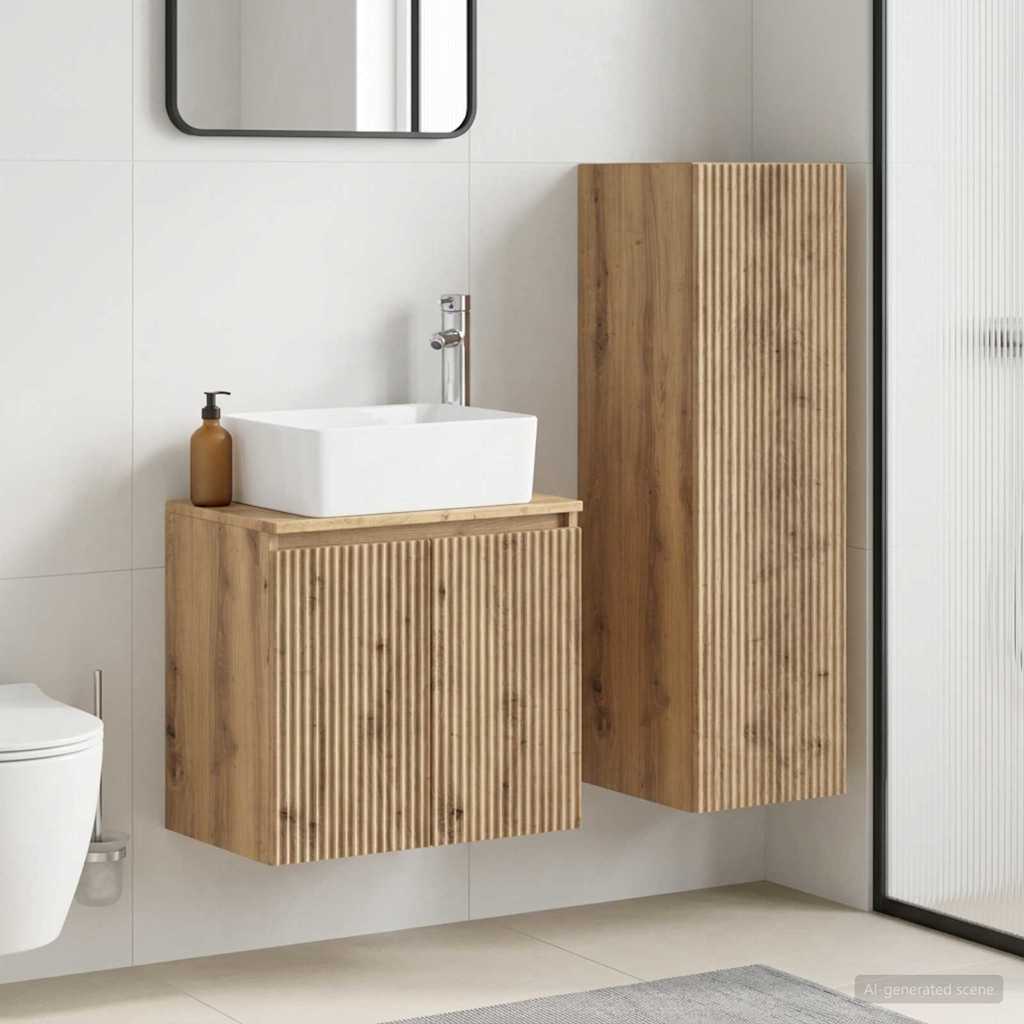 Badevrelsesmbel st 2 stk. Artisan-eg 33 x 34,5 x 100 cm