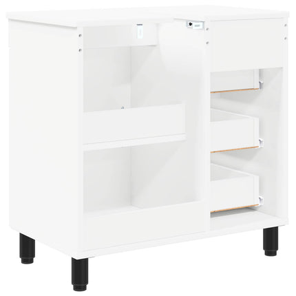 Badeværelse Vaskeskab Hvid 60 x 35 x 60 cm Konstrueret træ