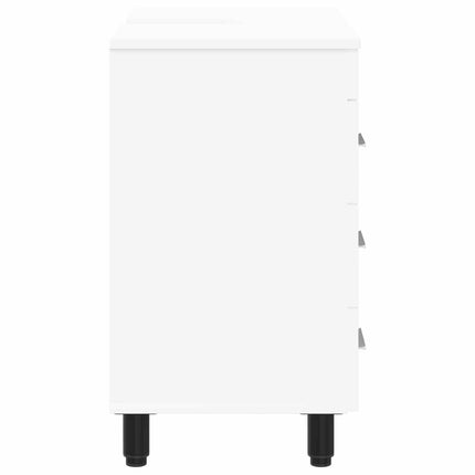 Badeværelse Vaskeskab Hvid 60 x 35 x 60 cm Konstrueret træ