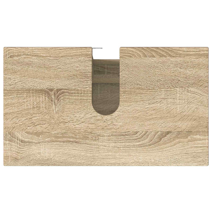 Badeværelse Vaskeskab Sonoma-eg 60 x 35 x 60 cm Konstrueret træ