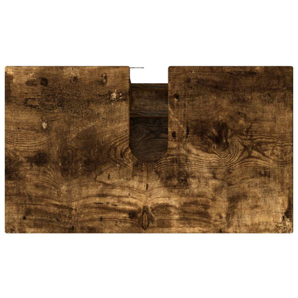 Badeværelse Vaskeskab Røget eg 60 x 35 x 60 cm Konstrueret træ