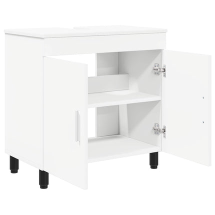 Badeværelse Vaskeskab Hvid 60 x 35 x 60 cm Konstrueret træ