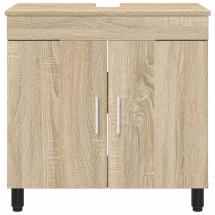 Badeværelse Vaskeskab Sonoma-eg 60 x 35 x 60 cm Konstrueret træ